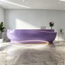 Fábrica de Muebles de Madera: Expertos en la Fabricación de Mostradores de Recepción Personalizados para Proyectos de Decoración Comercial en Zonas Turísticas Culturales - Product Image 3