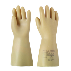 Gants de sécurité de travail jaunes Deltaplus, isolants 10KV, en latex naturel, antidérapants, durables, épaisseur 1,5 mm, <span class=keywords><strong>pour</strong></span> hommes - Product Image 2