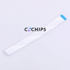 JS05B-40P-200-4-8 FFC Cable (Flexible Flat Cable) P=0.5mm Connector 40P 0.5mm 0.3mm Reverse - Product Image 1
