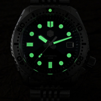 Montre Homme Montre Mécanique Automatique de Luxe pour Hommes 200m Étanche Design Classique Montres de Plongée avec Logo Personnalisé