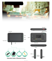 Nueva Tablet PC Industrial Android de 5 Pulgadas con GPS para Vehículos, Qualcomm Quad-Core, Resistente, con NFC, BT, 4G, USB, CANBUS, GPIO para Taxi