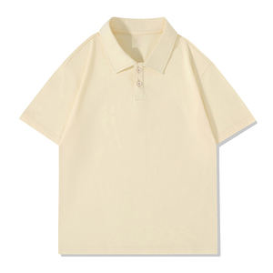 Polo de Manga Corta de Algodón Puro de 200g para Niños, Camiseta de Algodón con Cuello, Logotipo Personalizable - Product Image 2