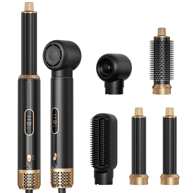 5 in 1 Multi-Styler Hair Styler Hair Dryer and Straightener Set Hot Air Brush