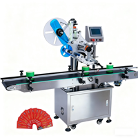 Machine d'étiquetage entièrement automatique à haute efficacité pour l'emballage alimentaire en plastique (bouteilles, sacs, cartons) avec composants PLC
