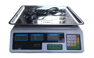 도매 저가 중국산 고품질 전자 디지털 가격 계산 저울 용량 40kg OEM - Product Image 4