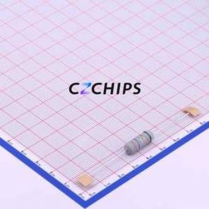 Résistance traversante NKNP3W-0ohm27 5%-9T73, composant traversant (THT), D6xL17mm, bobinée, 270mOhm, 5%, 350V - Product Image 1