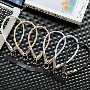 Fascia alta moda multifunzionale cinturino in Nylon per telefono da polso catena posteriore Clip e <span class=keywords><strong>tracolla</strong></span> con cavo di ricarica e dati - Product Image 6