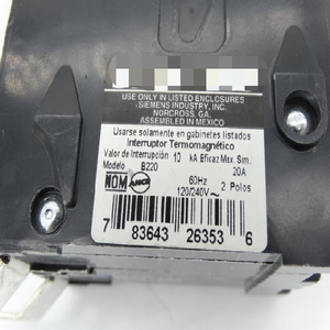 Interruptor de Circuito B220, Controlador PLC, Automatización Industrial, PLC PAC y Controladores Dedicados - Product Image 1