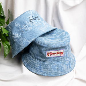 Chất Lượng Cao Ngoài Trời Unisex Thoải Mái 100% Cotton Tùy Chỉnh Thêu Biểu Tượng Xô Hat Với Mô Hình Jacquard - Product Image 1