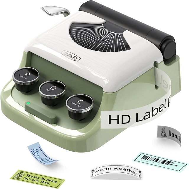 Label Maker 300dpi Portable Label Makers for Organizing Home & Office Supplies Printing Name Tags