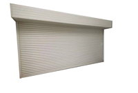 Porte de Grille de volet roulant en aluminium porte automatique pour porte industrielle d'entrepôt d'usine