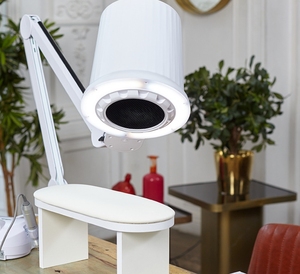Aspirador de <span class=keywords><strong>Uñas</strong></span> de Alta Potencia 4BLANC, Marca Alemana, con Iluminación, Gran Succión, Colector de Polvo Electrónico - Product Image 5