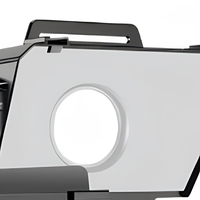 Téléprompteur T24 à prix réduit pour téléphone portable, tablette, grand écran, appareil photo reflex numérique, portable, pour diffusion en direct et sous-titres