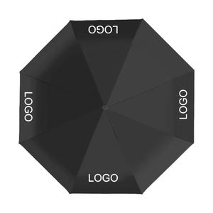 Parapluie Automatique Pliant Personnalisé avec Logo, 3 Positions, Protection Solaire, Imprimé de Marque, Portable, Idéal pour la Mode et les Voyages - Product Image 3