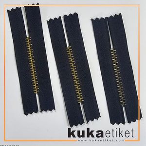 Metal Embroidered Zippers High Tenacity Durable Modern Customized Size & Color - Product Image 3
