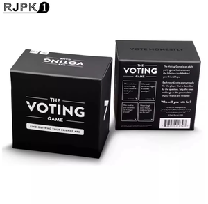 フル英語大人選挙パズルパーティーカードボードゲーム投票ゲーム-アートペーパー素材を使った楽しい家族向けゲーム - Product Image 2