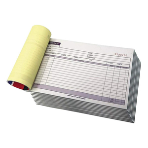Grade Bound 2-3 Pièces Reçu en double autocopiant Factures en carbone Livre de factures Papier imprimé Carton <span class=keywords><strong>pour</strong></span> boutique Commande de vente Location - Product Image 5