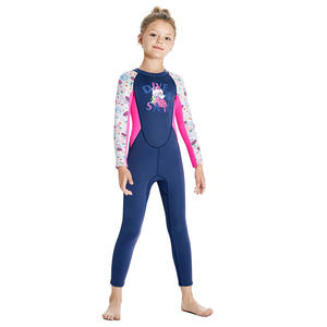 Enfants Garçons GirlsWetsuit poitrine zip <span class=keywords><strong>surf</strong></span> <span class=keywords><strong>Surf</strong></span> Spearfishing Maillots de bain Jumpsuit Rembourré Plongée sous-marine Triathlon Wet Suit - Product Image 1