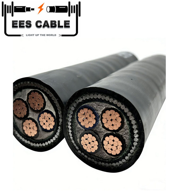 0.6/1kv YJV32 Power Cable Cu/XLPE/Swa/PVC Armoured Cable Low Voltage 4*95mm2 IEC To Argentina