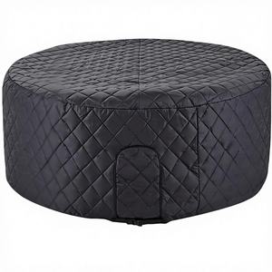 <span class=keywords><strong>Couverture</strong></span> de piscine isolante <span class=keywords><strong>gonflable</strong></span> <span class=keywords><strong>thermique</strong></span> PROELIFE en satin de coton pour <span class=keywords><strong>spa</strong></span>, jacuzzi, jardin, protection hivernale imperméable - Product Image 1