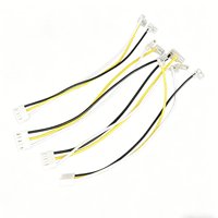 Kabel Harness Konektor JST 3-Pin dengan Konektor Terminal Transparan Berbentuk L untuk Lampu LED Strip, Kulkas & Peralatan Rumah Tangga