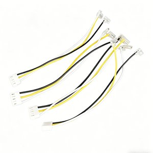 Faisceau de câbles avec connecteur JST à 3 broches et connecteurs de borne transparents en forme de L pour bande LED, réfrigérateur et appareils électroménagers - Product Image 3