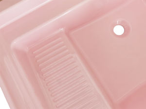 Armoires de <span class=keywords><strong>piscine</strong></span> simples modernes Lavabos rectangulaires en tissu de résine FRP poli monotrou directement fabricants chinois - Product Image 5