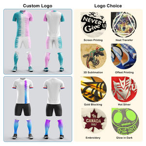 Tenues de football pour hommes, ensembles de football, logo d'équipe personnalisé, séchage rapide, respirant, shorts professionnels pour adultes, vêtements de sport, entraînement - Product Image 2