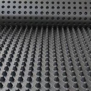 CoildrainageカスタムシートHdpeコイル排水ボードディンプルプラスチック排水地下室防水造園HDPE排水ボード - Product Image 1