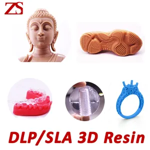 ZS Best selling SLA abs resin photopolymer resin for ProtoFab polyester polyurethane 3d printer resin