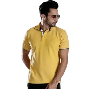China wholesale men's 100% cotton office uniform design polo shirt unisex Short Sleeves Solid