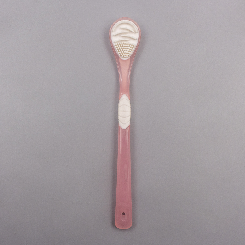 Soft Rubber Nice Handle Tongue Cleaner