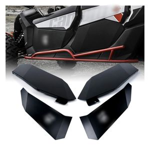 NEWWIND aluminio Can AM inferior puerta completa insertar paneles protector Kit para ATV/UTV piezas y accesorios 17-2021 Can-Am <span class=keywords><strong>Maverick</strong></span> <span class=keywords><strong>X3</strong></span> <span class=keywords><strong>MAX</strong></span> - Product Image 1
