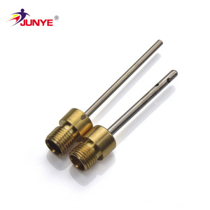 Accessoire de pompe à air à aiguille métallique pour le gonflage de ballons de basketball, de football et de volley-ball avec connecteur fileté - Product Image 5