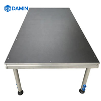 Scène d'événement en aluminium extérieure modulaire portable pour les concerts, les églises et les mariages-pour les présentoirs en treillis et la plate-forme de scène de piste
