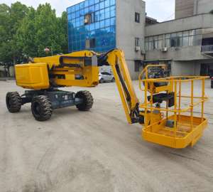 Mewp Haulotte HA16RTJ artikulate Boom Lift, haulot resmi digunakan mesin refurbish, sewa siap, YOM 2019 untuk dijual - Product Image 2