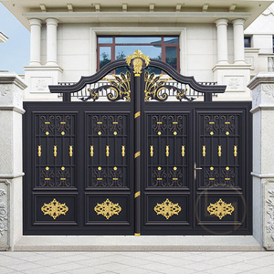 Porte électrique de luxe de haute qualité <span class=keywords><strong>en</strong></span> alliage <span class=keywords><strong>d</strong></span>'aluminium, porte battante, <span class=keywords><strong>portail</strong></span> <span class=keywords><strong>d</strong></span>'entrée de villa et de maison, <span class=keywords><strong>portail</strong></span> <span class=keywords><strong>en</strong></span> <span class=keywords><strong>fer</strong></span> forgé, <span class=keywords><strong>prix</strong></span> - Product Image 2