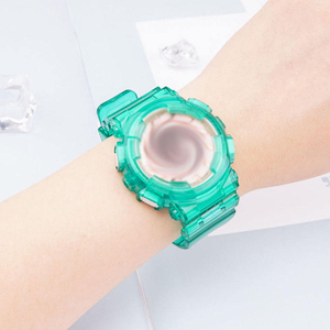 สายนาฬิกาข้อมือซิลิโคนสำหรับคาสิโอ <span class=keywords><strong>GMA</strong></span>-S110 120 130 ซีรีส์เปลี่ยนสายนาฬิกาแบบใส - Product Image 3