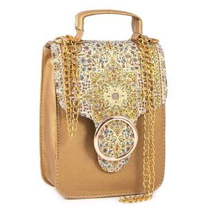 Bolso bohemio Hobo para mujer, bolsa de mano, tejido turco, diseño de alfombra - Product Image 2