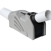 Pendingin Udara Mini Portabel CoolRide Low Noise untuk Tenda, AC Camping, AC Mobil Mini 12v
