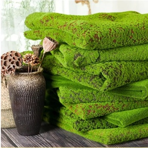<span class=keywords><strong>Tapis</strong></span> de mousse artificielle en tissu non tissé fait main DIY, aspect haut de gamme, pour micro-paysages, feuilles de mousse, décoration de plantes en pot - Product Image 1