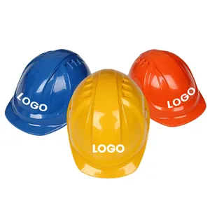 Cascos ligeros de Abs para minería de ingeniería, cascos de seguridad para construcción, reflectantes, Industriales