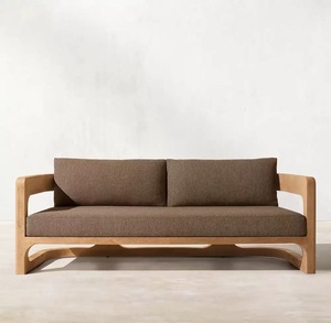 Modern Solid Teak Wooden Set High End Teak Wood Patio Hotel Furniture Backyard Outdoor Teak Garden Set With <b>Cushions</b> - Product Image 6