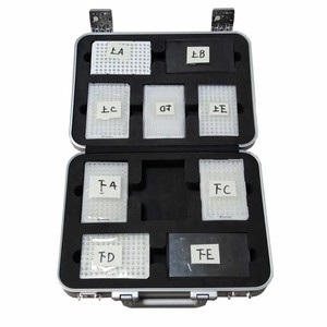 Maletín de aluminio plateado con cerradura, maletín de aluminio Estuche rígido de metal con espuma para artículos especiales con espuma personalizada - Product Image 5