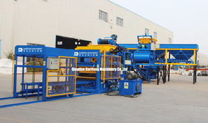 Blocs creux en béton de type européen, machine à blocs automatique à base de cendres volantes, ligne de production de béton, machine à fabriquer des blocs qt12 15 - Product Image 2