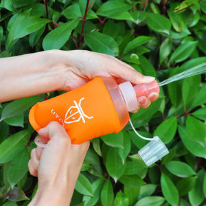 UTOBEST Bouteille d'<span class=keywords><strong>eau</strong></span> pliable en TPU souple pour le sport, course à pied, personnalisable, 150 ml, 250 ml, 350 ml, 500 ml - Product Image 6