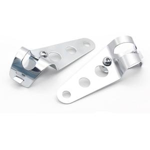 Soporte Universal para Faro de Motocicleta de 28mm-36mm, Soporte de Montaje de Aluminio para Horquilla de Motocicleta <span class=keywords><strong>Cafe</strong></span> <span class=keywords><strong>Racer</strong></span> y Scooter - Product Image 6