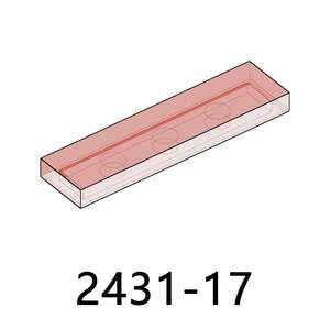 Bloques de Construcción de Plástico N.° 2431, 100 g/bolsa, 1 <span class=keywords><strong>x</strong></span> 4, Compatibles con las Principales Marcas, <span class=keywords><strong>Juguetes</strong></span> Educativos para Niños - Product Image 2