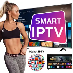 4k smart tv canais Smart TV com código de teste gratuito M3u Fire Stick iptv uma tv ao vivo com caixa de TV