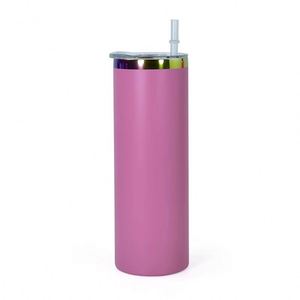 Vaso Térmico de Acero Inoxidable de Doble Pared con Recubrimiento Electrolítico y Recubrimiento en Polvo de 20 oz, con Logotipo Personalizado - Product Image 1